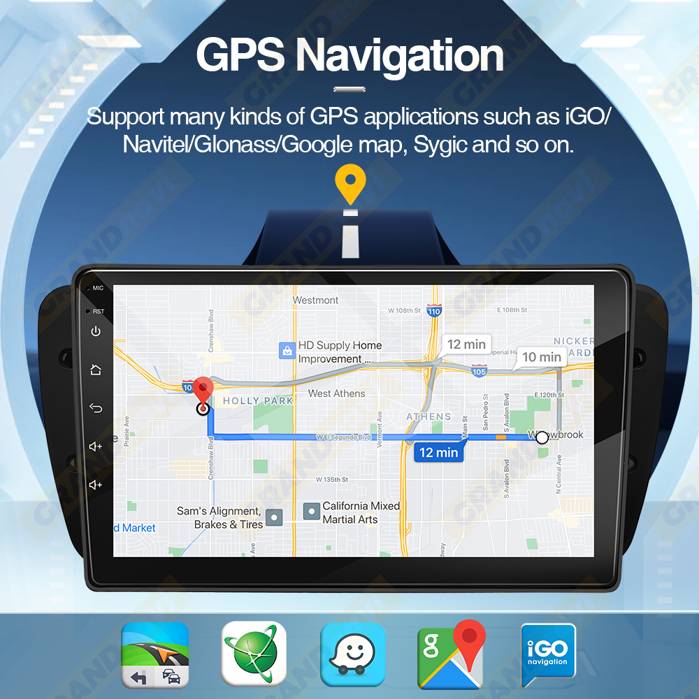 Android 13.0 Car Radio for Seat Ibiza 9 inch CarPlay Android Auto GPS Navigation Multimedia Player Bluetooth WiFi USB
