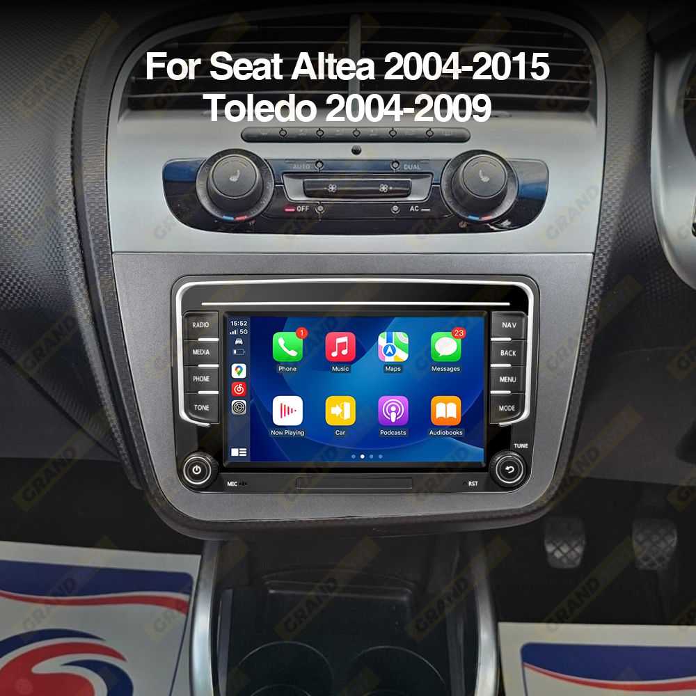 Android 13 Car Radio RHD For Seat Altea 2004-2015 Toledo 2004-2009 Car Multimedia Player CarPlay GPS 2 Din Navigation Head Unit