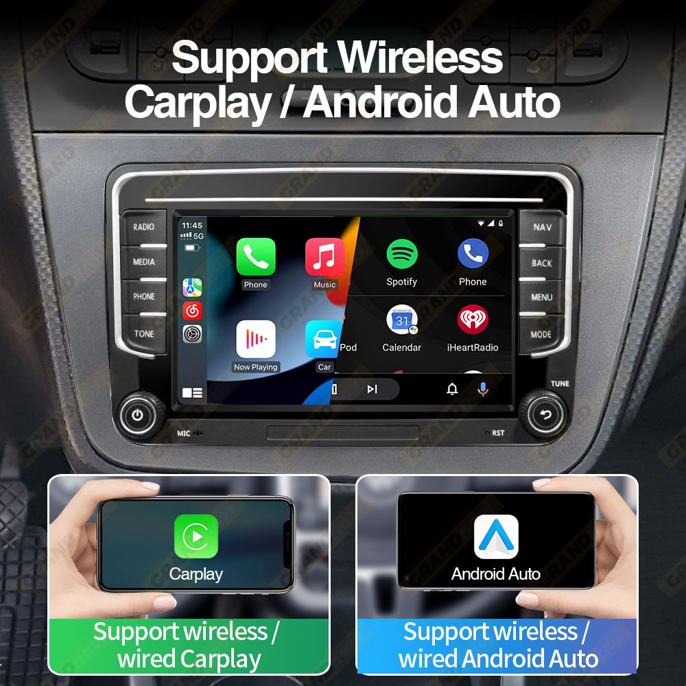 Android 13 Car Radio RHD For Seat Altea 2004-2015 Toledo 2004-2009 Car Multimedia Player CarPlay GPS 2 Din Navigation Head Unit