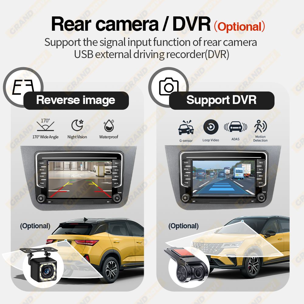 Android 13 Car Radio RHD For Seat Altea 2004-2015 Toledo 2004-2009 Car Multimedia Player CarPlay GPS 2 Din Navigation Head Unit