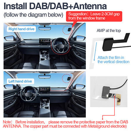 Car Digital Radio DAB Adapter With Bluetooth FM Transmitter new Digital Radio USB Android DAB+ Box