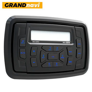 GRANDnavi Boat Bluetooth Marine Stereo Radio AM FM Tuner Bluetooth Streaming Music Digital Media